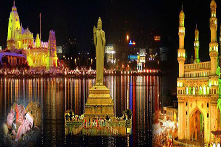 hyderabad city tour, sightseeing of hyderabad, charminar, chow-mahalla palace, golconda fort, salarjung museum, ramoji film  city tour